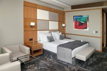 Фото номера Двухместный номер Делюкс с 1 кроватью Отель Merit Grand Mosta Spa Hotel &amp; Casino г. Свиленград 7